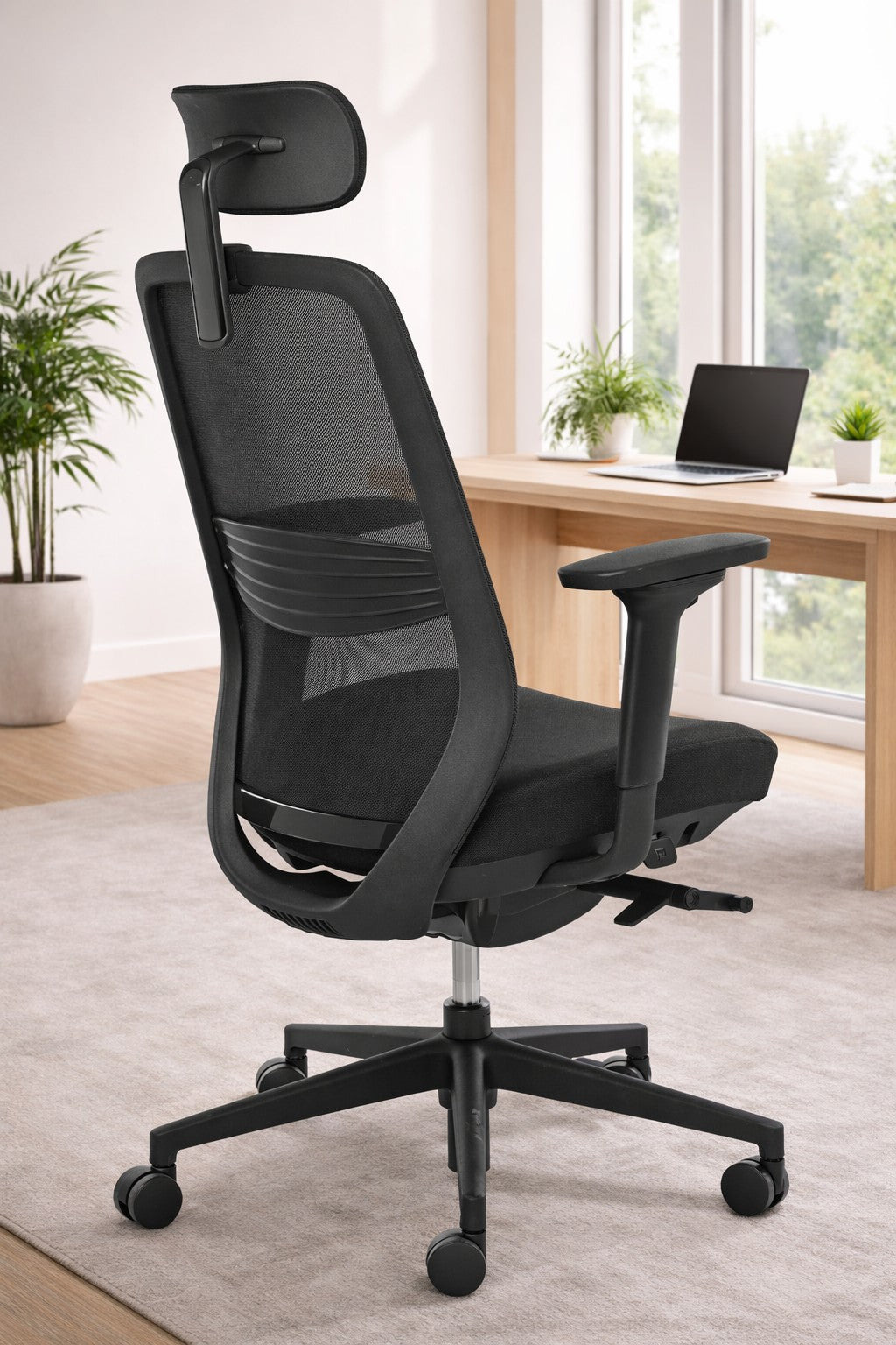 Fauteuil de bureau ergonomique Buzy Têtière 2D