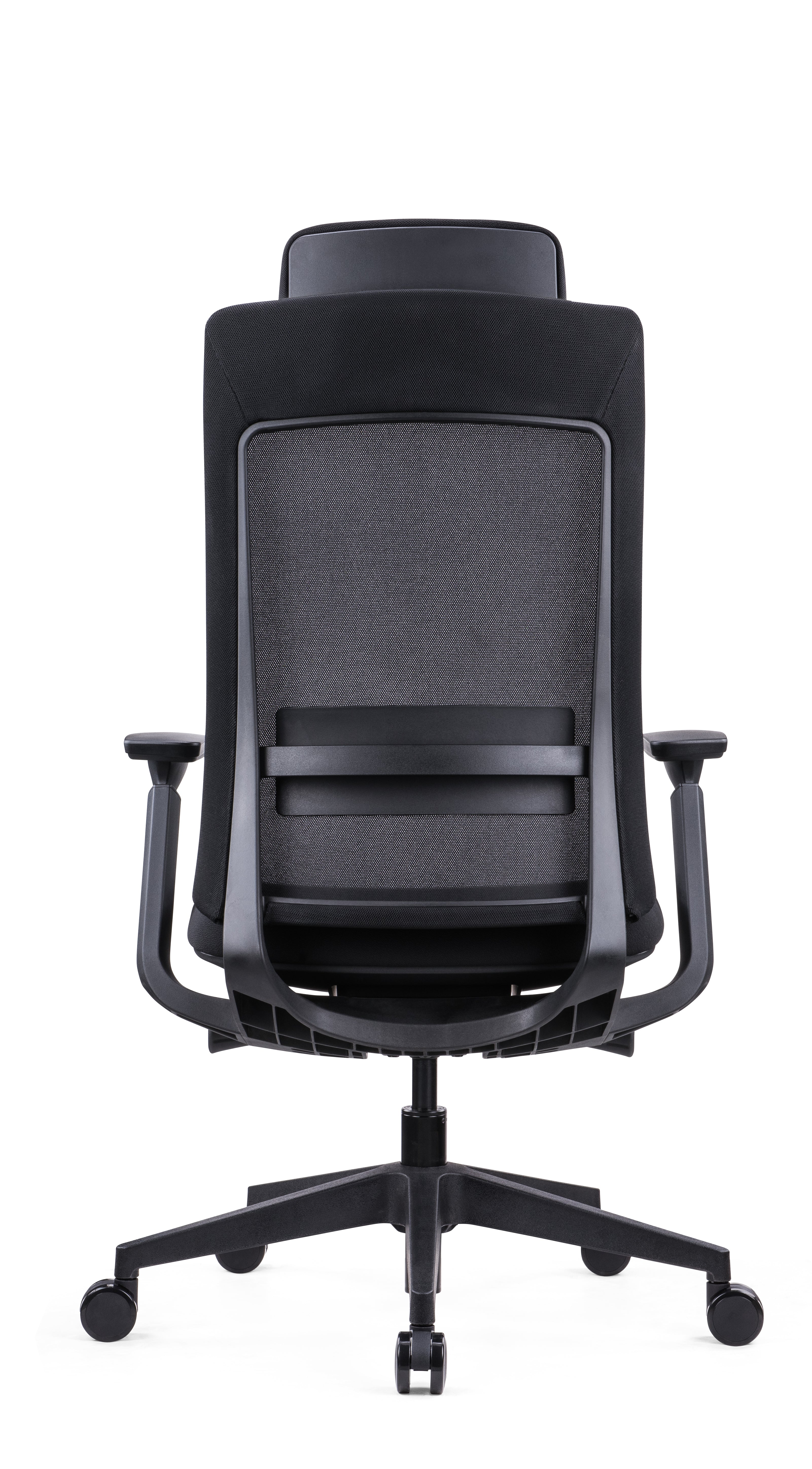 Le fauteuil Monsieur Bureau Fauteuil Bureau Ergo Cephee Synchrone Tetiere est doté d'un cadre noir, d'un dossier en maille, d'un support lombaire et d'accoudoirs réglables, d'une assise à très haute densité et d'une base à roulettes.