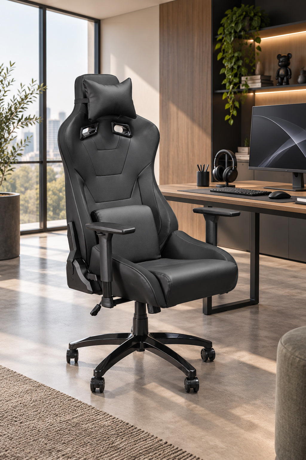 Fauteuil gamer Cheyenne noir