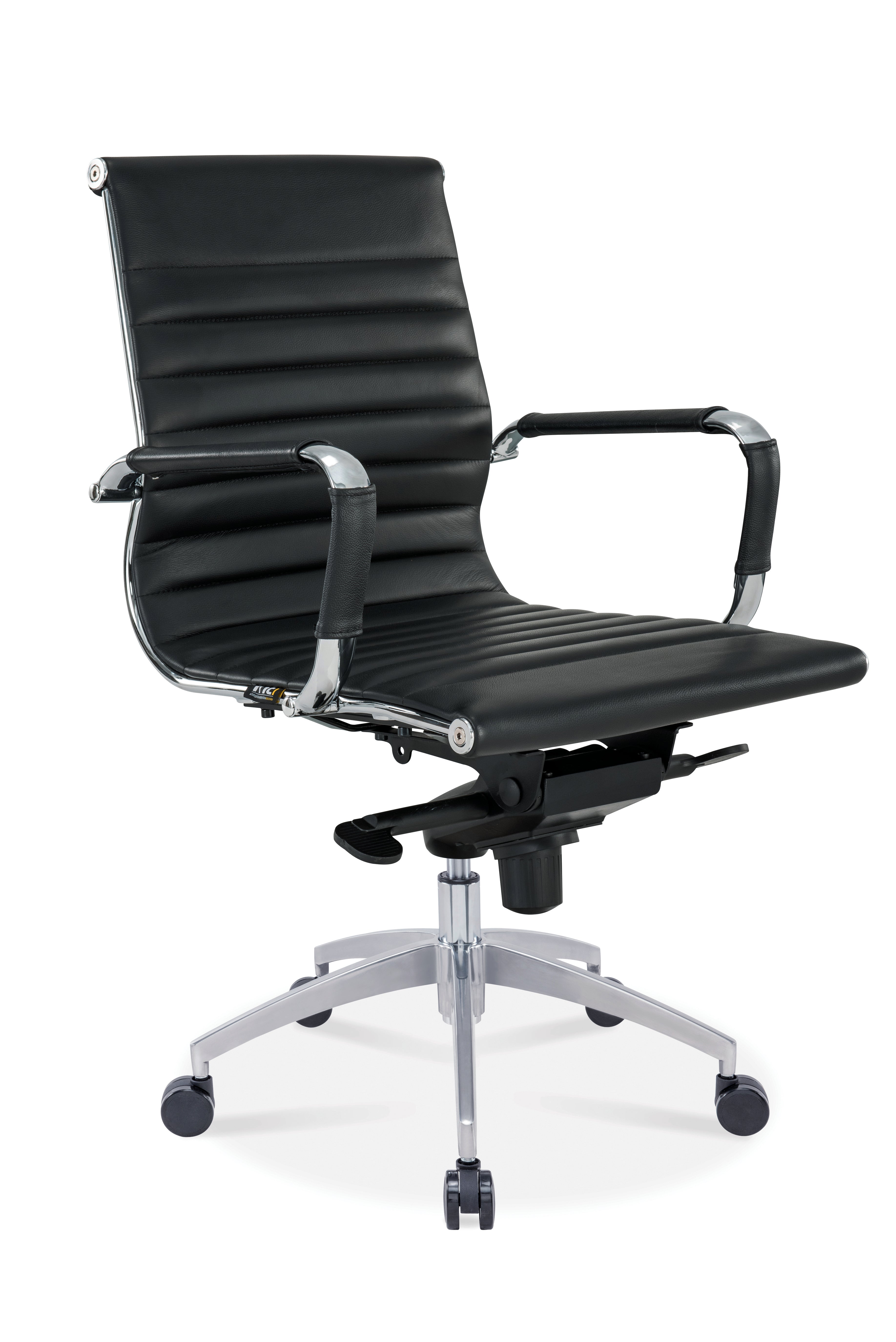 Fauteuil Réunion basculant Persée Cuir Bas Dossier