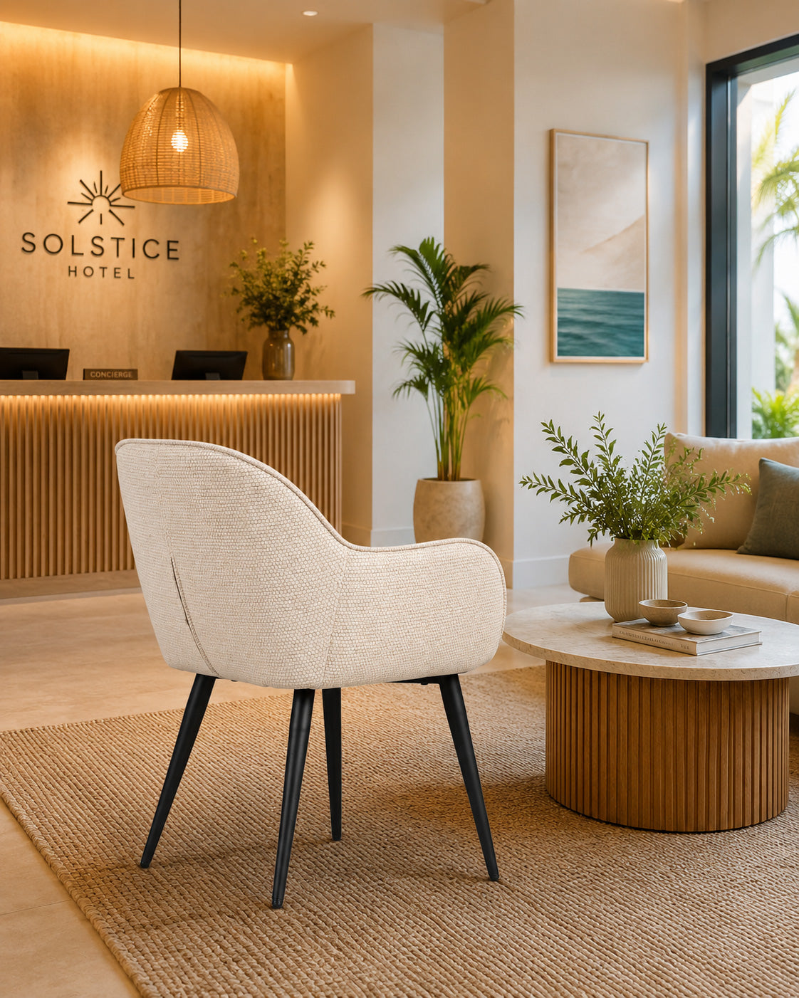 Fauteuil de réunion Chic - Pieds métal