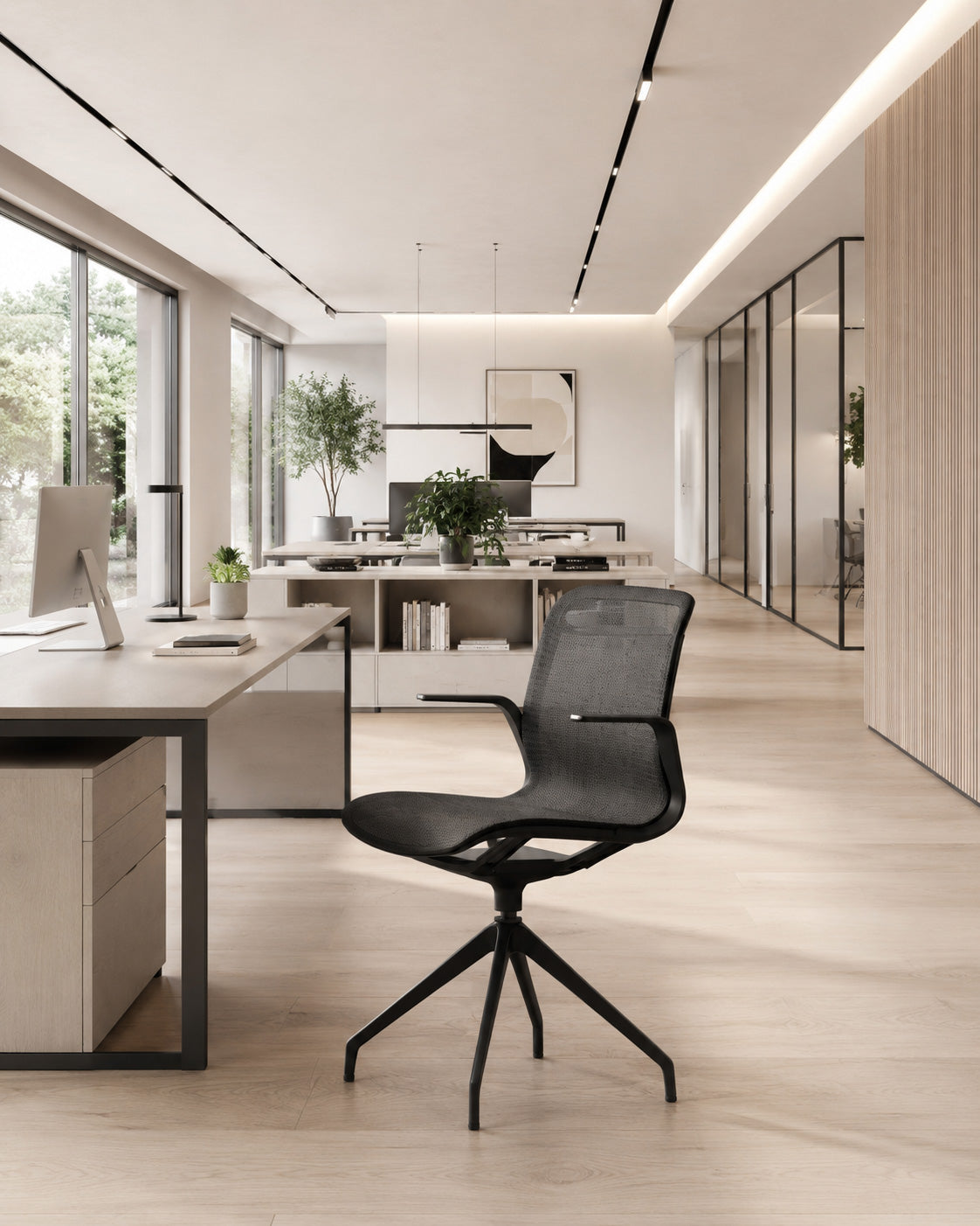 Fauteuil visiteur Jodie Black
