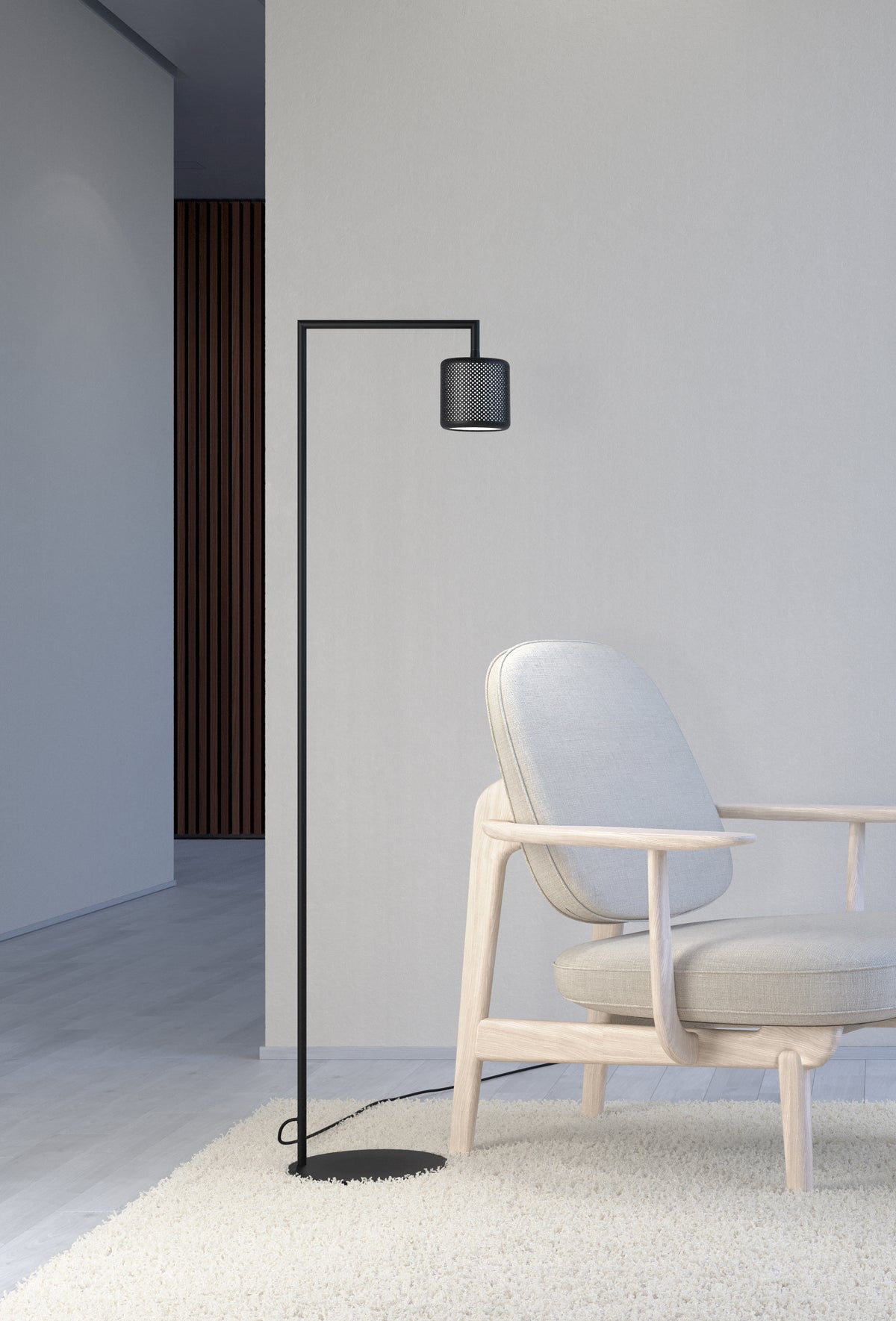 Lampadaire sur pied Grain XS
