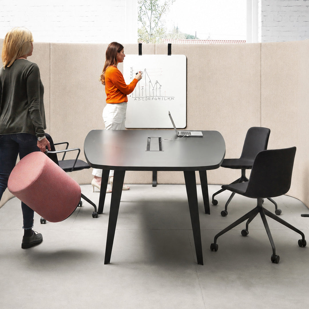 Table de réunion Organic Trapézoïdal L280