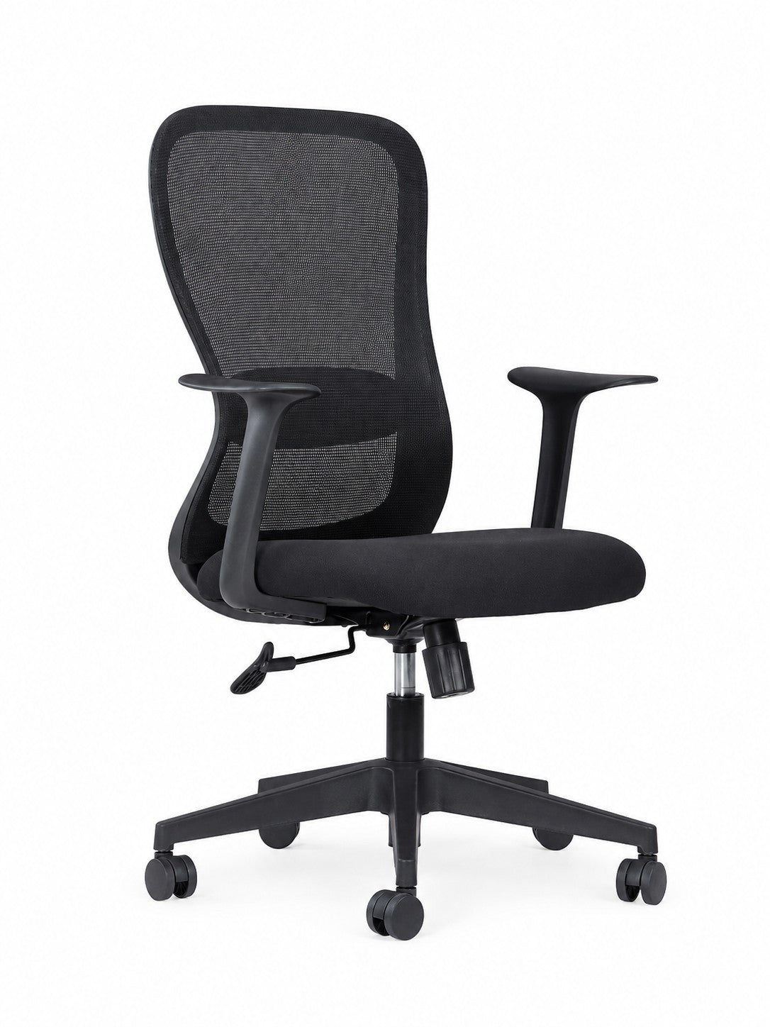 Fauteuil de Bureau Professionnel Sigma avec Dossier Résille Noir – Stock