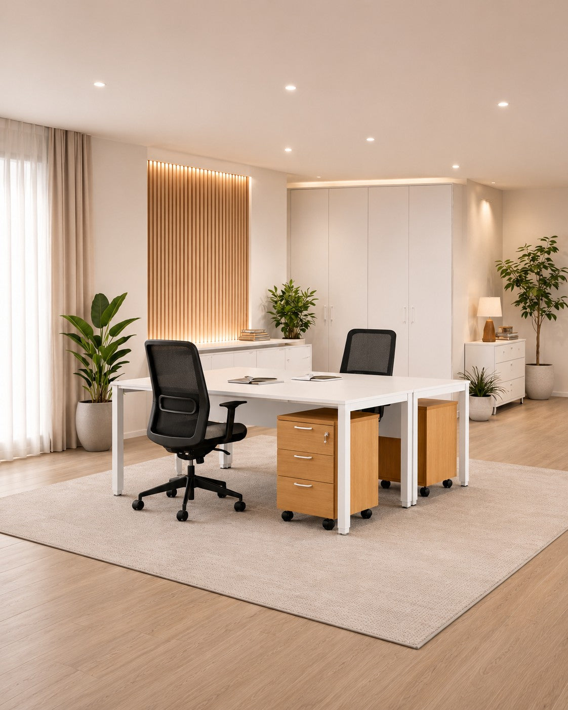 Bureau professionnel individuel Tempo P80 cm