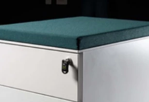 Coussin pour caisson mobile métal