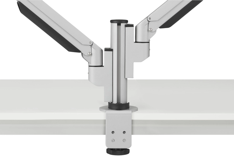 Bras support écran double Modulaire