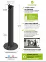 Colonne de désinfection des mains  sans contact An'Gel 2