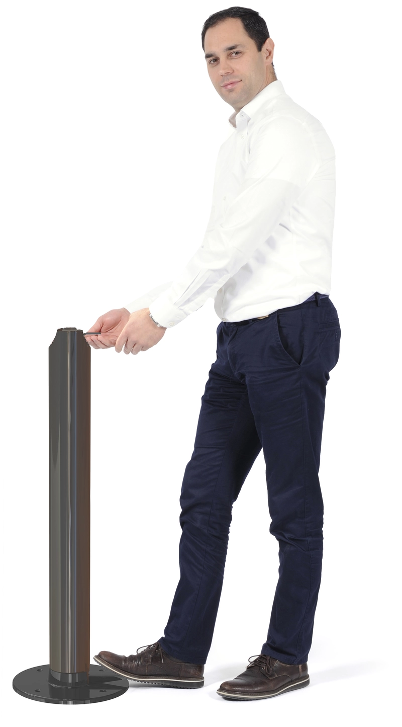 Colonne de désinfection des mains  sans contact An'Gel 2