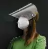 Ecran de protection faciale amovible