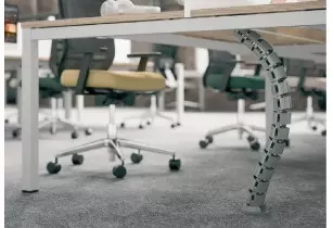 Descente de câbles articulée universelle en PVC