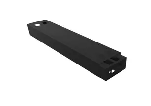 Goulotte téléscopique centrale basse pour bench Top & Down