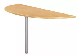 Demi-lune sur pied L160 cm