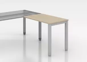 Retour bureau bench Tempo 1 personne – 98x60 cm