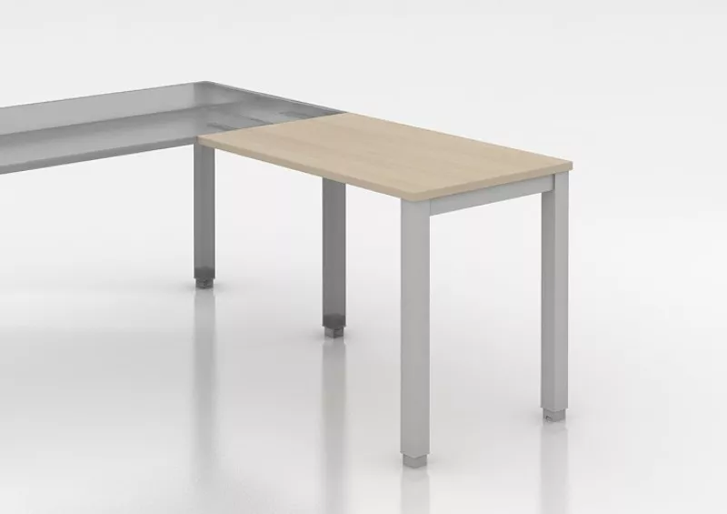 Retour bureau bench Tempo 1 personne – 98x60 cm 
