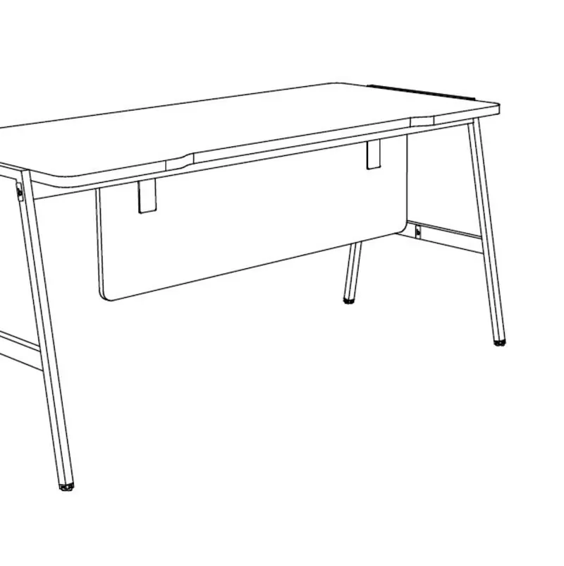 Voile de fond pour bureau ALTYS