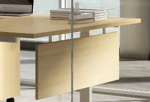 Voile de fond pour bureau assis-debout électrique Level-up