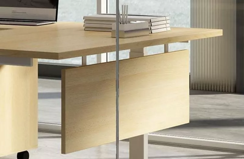 Voile de fond pour bureau assis-debout électrique Level-up