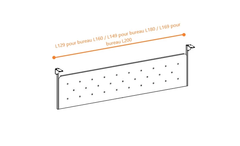 Voile de fond pour bureau Rondo