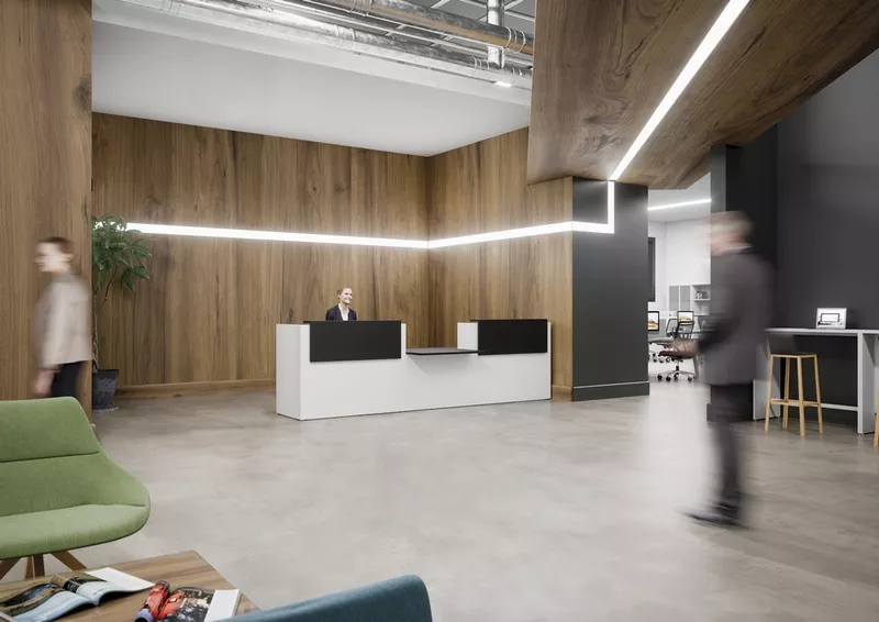 Banque d'accueil ABBA avec PMR central