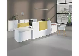 Banque d'accueil ADELIS 2PMR stratifié antibactérien