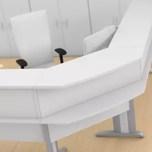 Banque d'accueil Atlas en angle