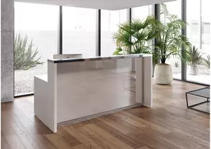 Banque d'Accueil Aurora Élégance - Design Italien & Modulable