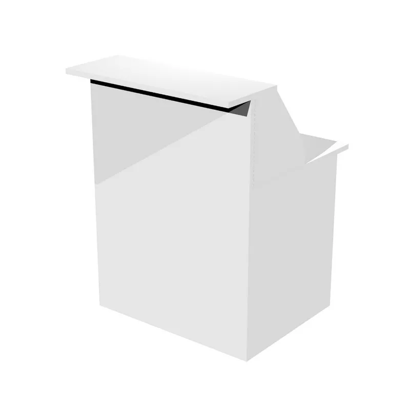 Banque d'accueil Blanche Muse module haut