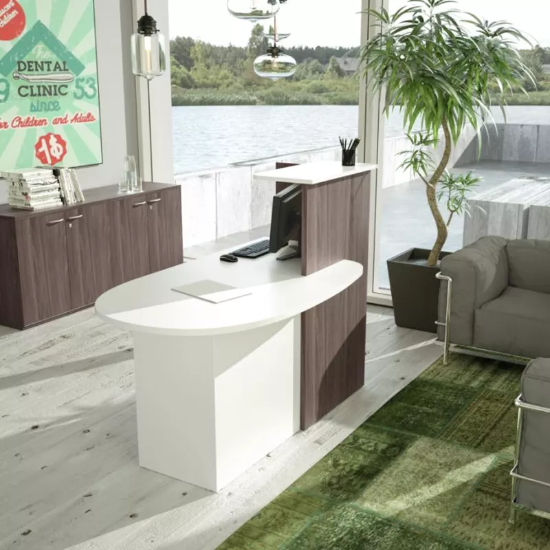 Banque d'Accueil Compact – Design Italien & Livraison Rapide