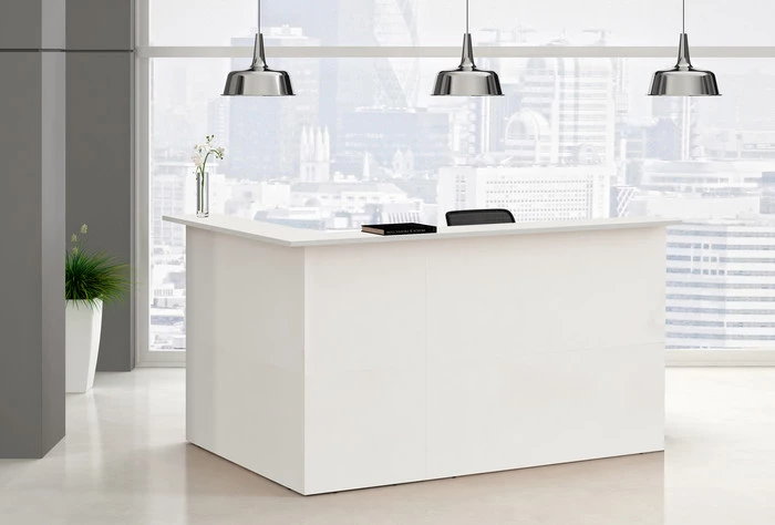 Banque d'accueil d'angle Muse - L216 x P156 cm