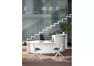 Banque d'accueil Glassy + Accès PMR