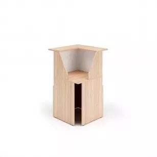 Banque d'accueil Muse module d'angle 90°