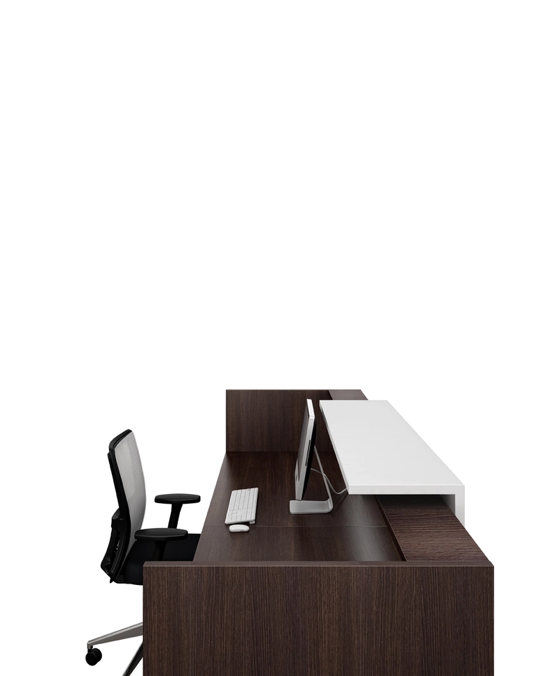 Banque d'accueil Zeta Design - Configuration Lin&eacute;aire