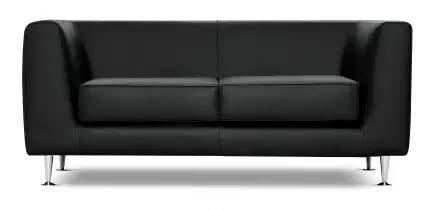 Canapé Kubo simili-cuir - 2 places