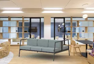 Fauteuil et Banquette Altys dos à dos