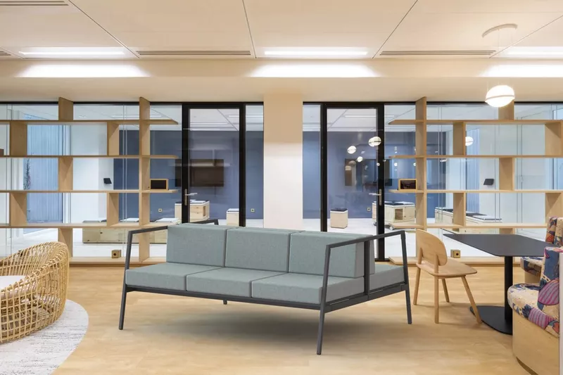 Fauteuil et Banquette Altys dos à dos