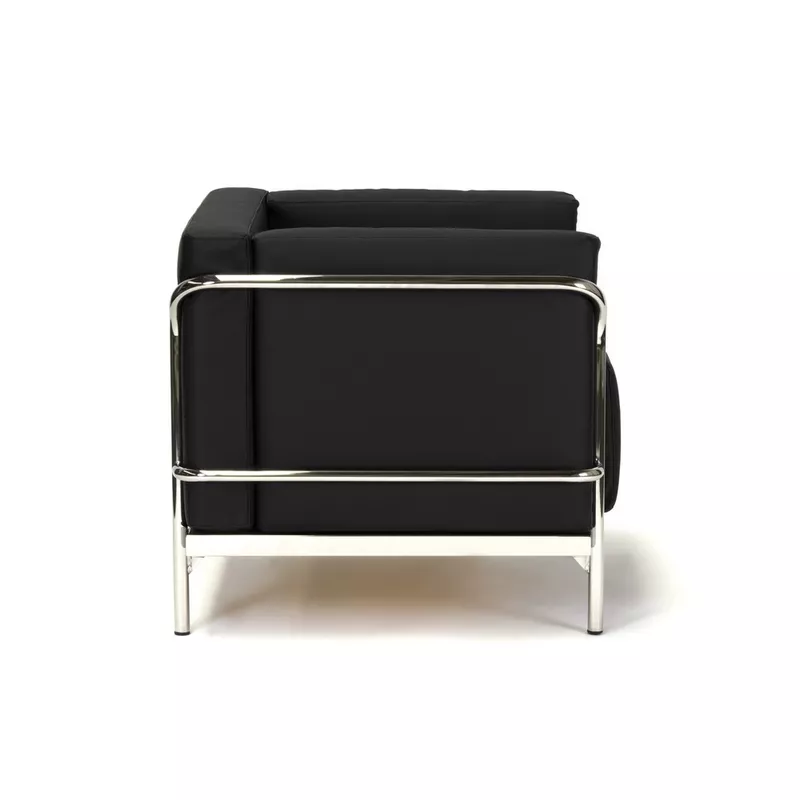 Fauteuil cuir Carré d'As