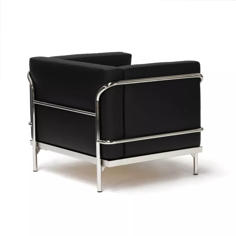 Fauteuil cuir Carré d'As