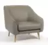 Fauteuil d'accueil Golden Age en Simili-cuir