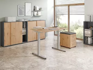 Bureau assis-debout électrique Down&up