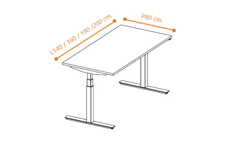 Bureau Assis-Debout MATRIX - 3 Étages, Performance et Silence Certifiés TUV 