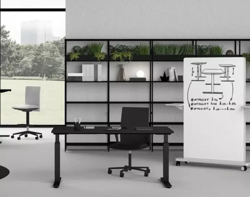 Bureau Assis-Debout MATRIX - 3 Étages, Performance et Silence Certifiés TUV 
