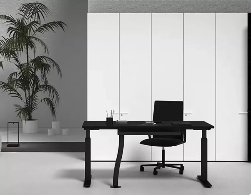Bureau Assis-Debout MATRIX - 3 Étages, Performance et Silence Certifiés TUV 