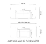 Bureau de Direction Électrique Eleplan – Assis-Debout Design en Placage Bois