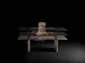 Bureau de Direction Électrique Eleplan – Assis-Debout Design en Placage Bois