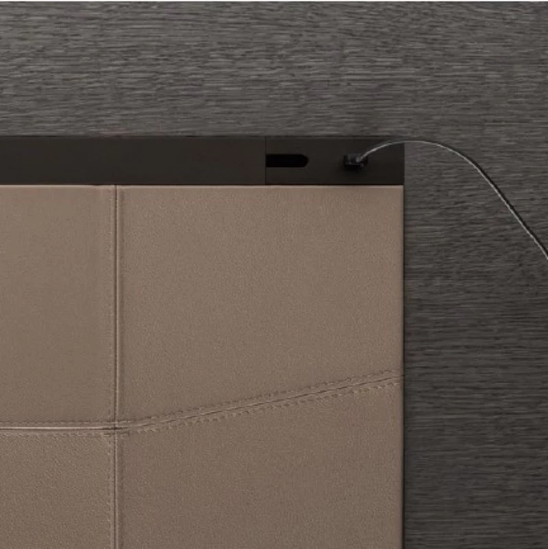 Bureau de Direction Électrique Eleplan – Assis-Debout Design en Placage Bois