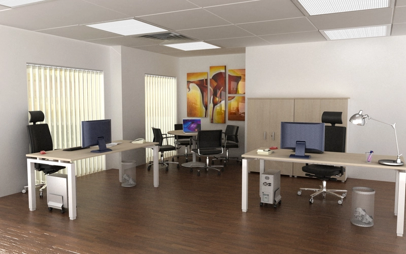 Bureau bench 1 personne Alto : Performance et gain de place 