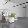 Bureau Bench 2 personnes Assis-debout électrique TOP & DOWN