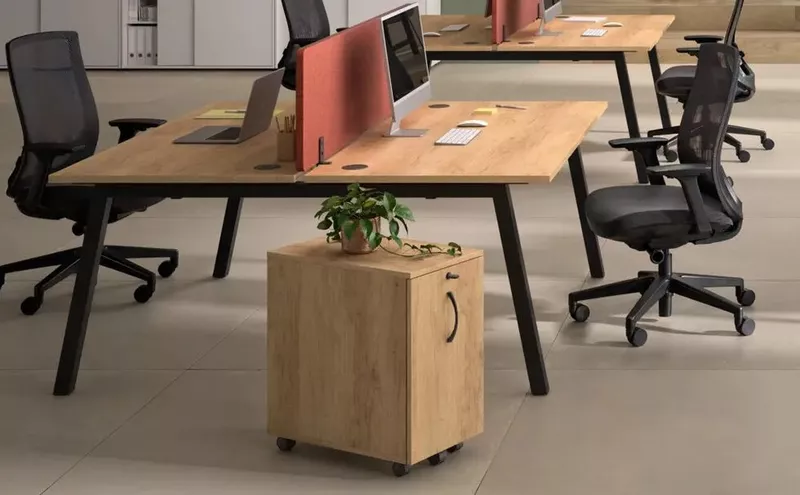 Bureau Bench 2 Personnes ATMOSPHERIC – Profondeur 70 cm & Fabriqué en France